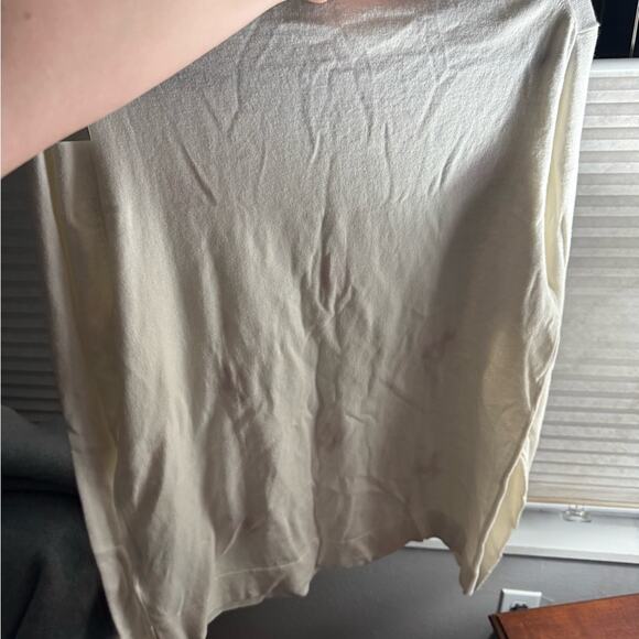 J Crew Factory L Lobster Crewneck Cotton White Sweater - Picture 4 of 4